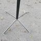 Porte manteaux perroquet chrome vintage