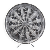 Lalique VDA, glassware from Alsace, dandelion bowl, 29.5 cm, excellent condition, signed.