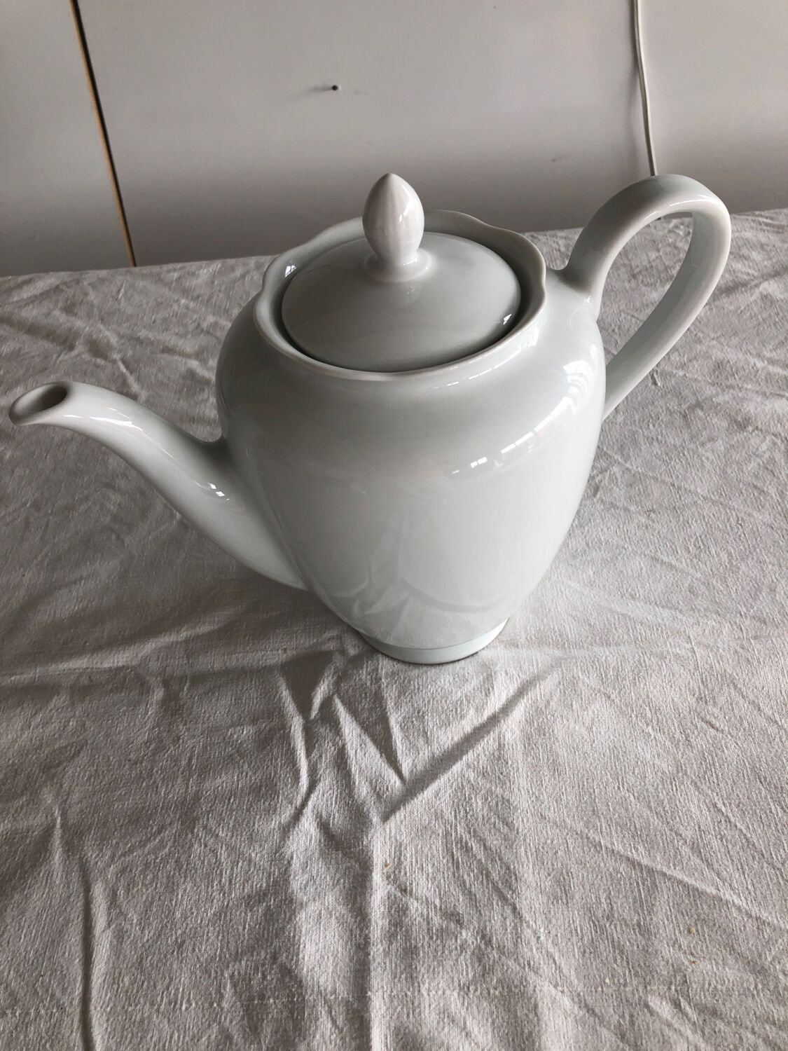 Bavaria festoon white porcelain coffee pot