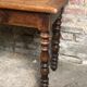 Draper's table / solid oak console 1900s