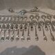 15 Christofle Spatours engraved RV 21.8cm table cutlery 30p early 20th century