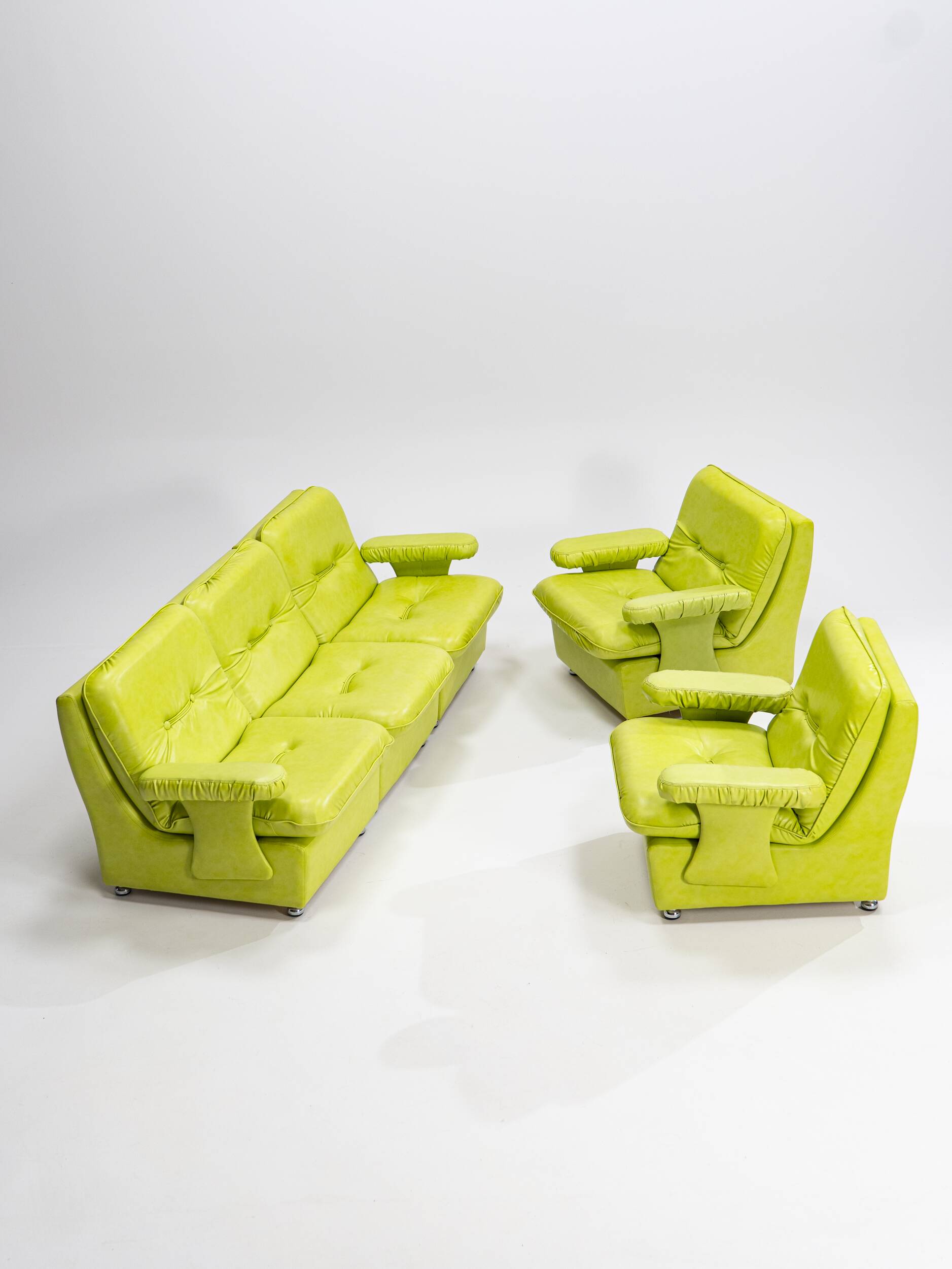 Modular sofa and armchair set, West Germany, 1970s
