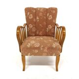 Scandinavian elm armchair, Swedish Modern, Sweden, 1940