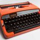 Machine à écrire brother de luxe 879 révisée et ruban neuf qwertz