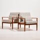 Fauteuil FD118 en teck par Grete Jalk pour France & Søn