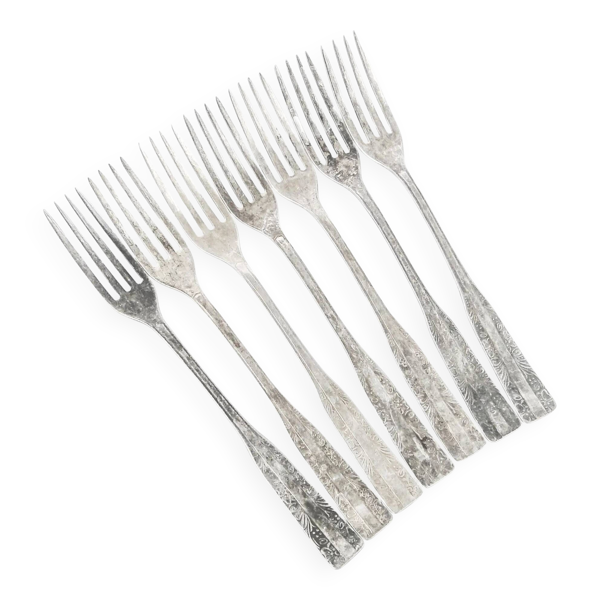 Ensemble de fourchettes de table Art Déco, Pologne, années 1970