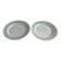 Set of 2 flat plates GIEN, Austerlitz Collection