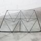 Coffee table 100x100cm in very good condition, 1980.