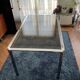 Table à manger chromée design et production par Fratelli Orsenigo