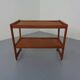 Teak Bar Cart by Holger Georg Jensen for Kubus, Denmark, 1960s