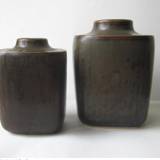 Pair of Scandinavian vase by Knud Valdemar Pedersen