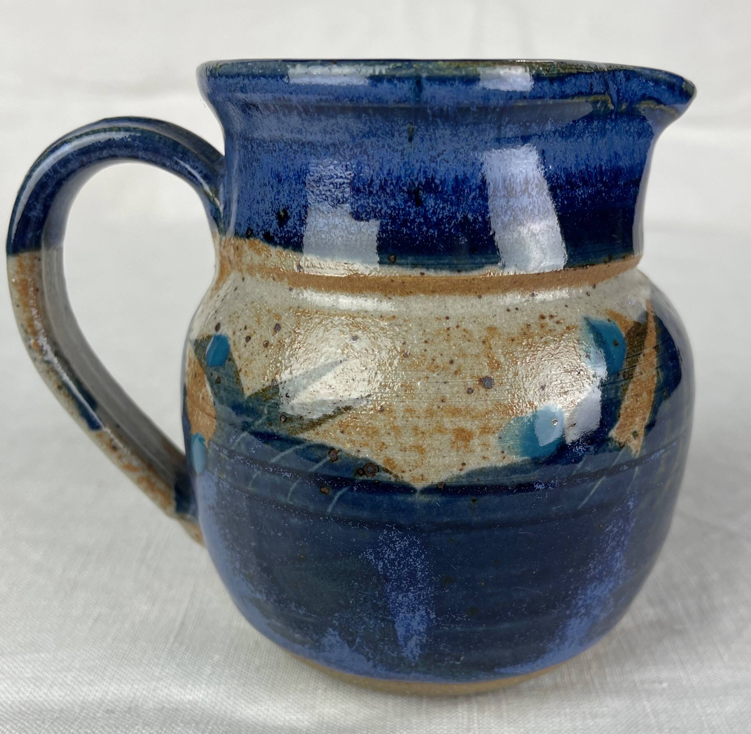 Matour pottery milk jug