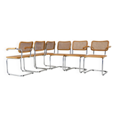Ensemble de 6 chaises de salle à manger Style B32 par Marcel Breuer