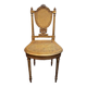 Napoleon III chair in gilded wood, Louis XVI style