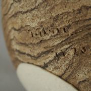 Vide poche coupe Céramique d'Art grès sable XXI