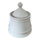 Sucrier en porcelaine blanche 