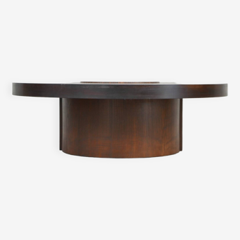 Mid-century dutch circular coffee table
