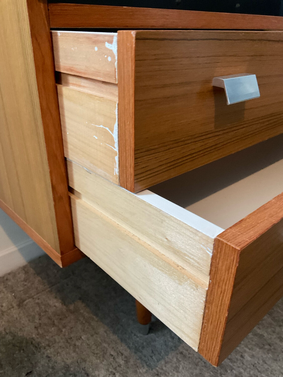 Enfilade, meuble tv, années 70