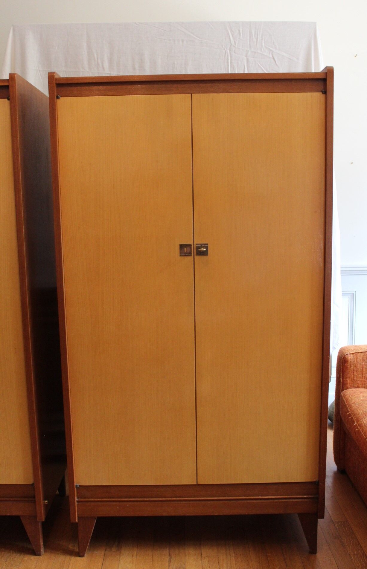 Pair of Polymeubles cabinets David series B, 1958