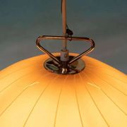 Vintage glass suspension lamp Kalmar Fazzoletto