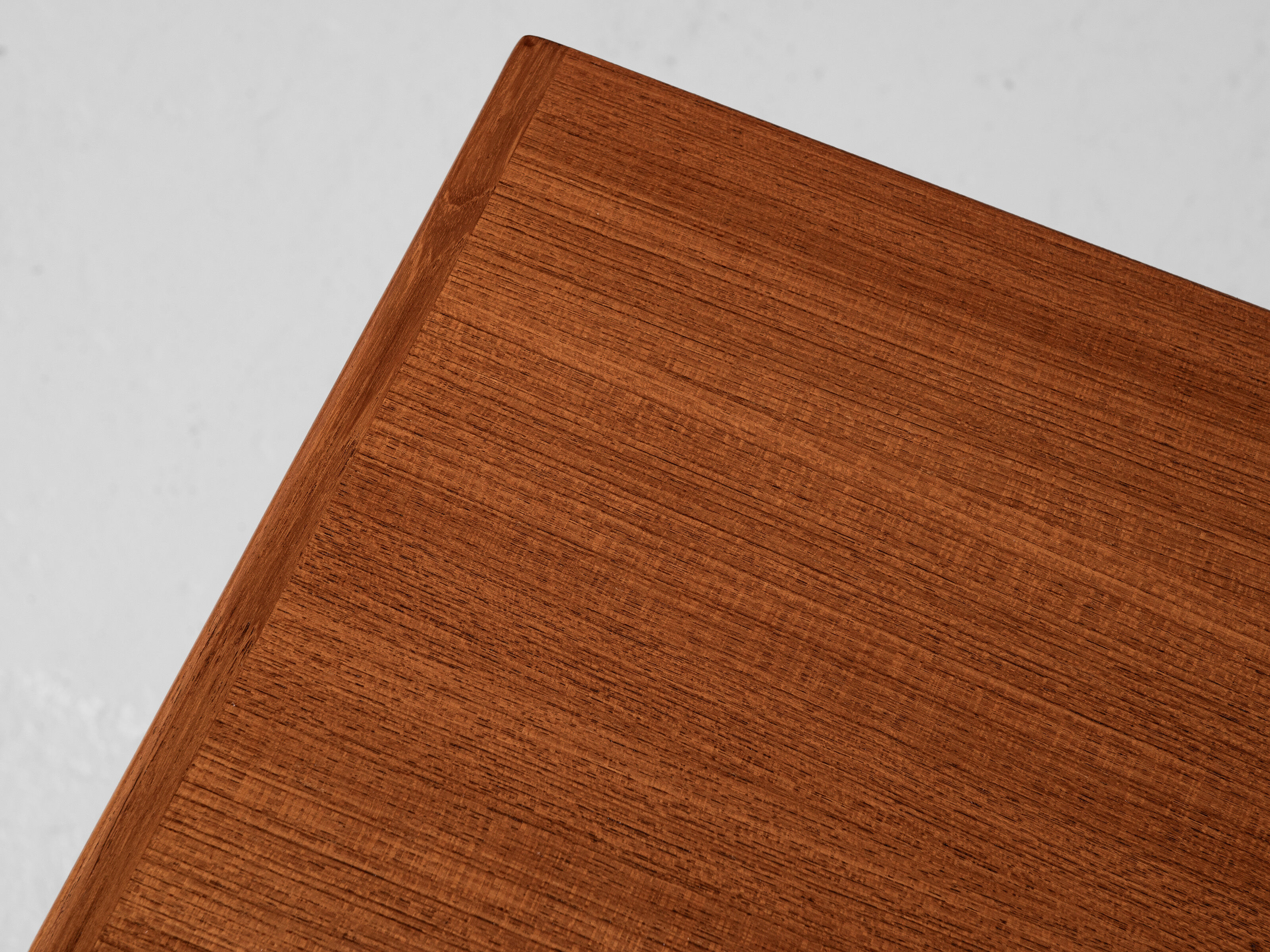 Midcentury Danish sideboard in teak with tambour doors by Dyrlund 1960s - wooden legs