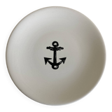 Gien centerpiece for Primavera Le Printemps 1960 Riviera marine anchor