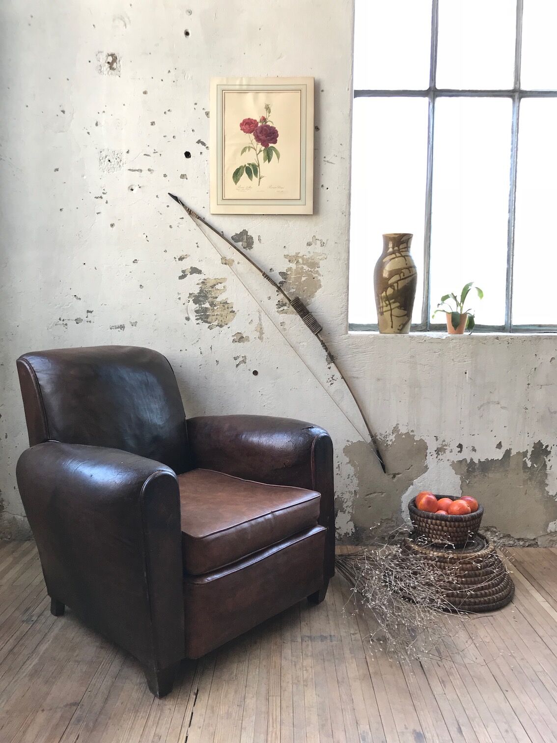 Leather club Armchair