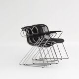 Penelope chairs attributed to Charles Pollock, 1980s