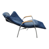 vintage memphis style Skipper relax chair Bonaldo 1980s postmodern