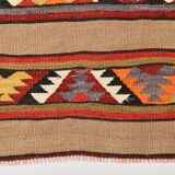 Tapis couloir kilim vintage – Tissage artisanal d’Anatolie, années 60