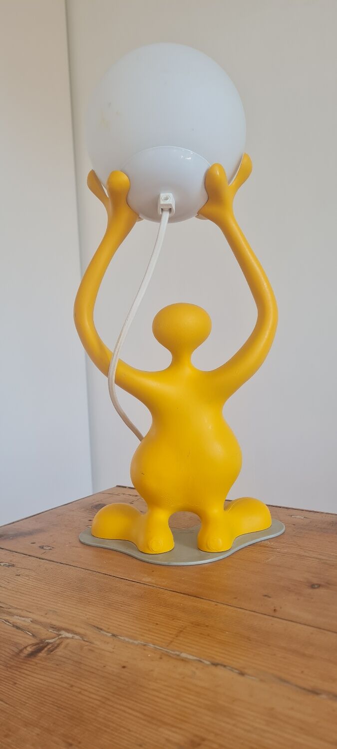 Smile lamp by ruggui italy 1990