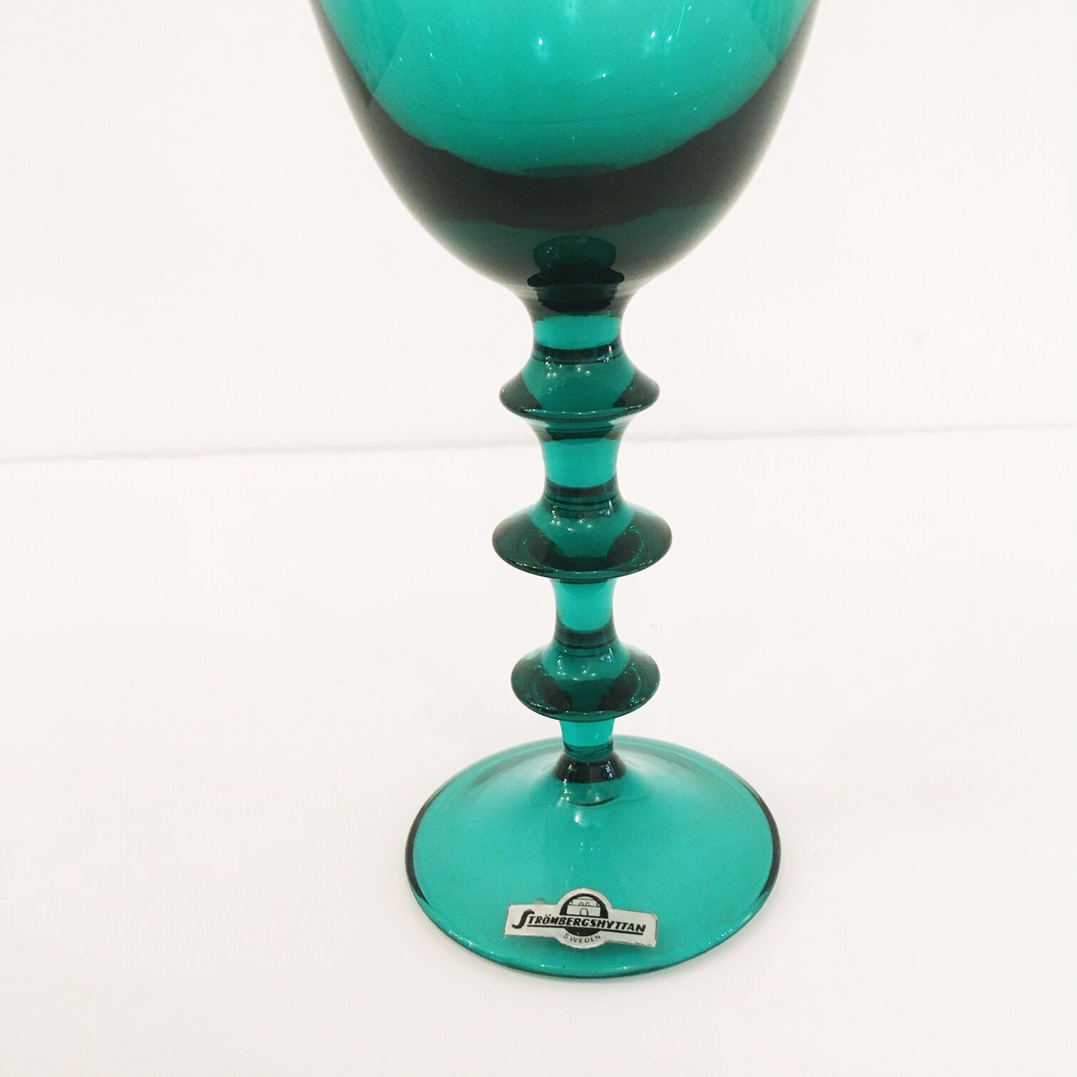 Set of 6 wine glasses Strömbergshyttan, Sweden