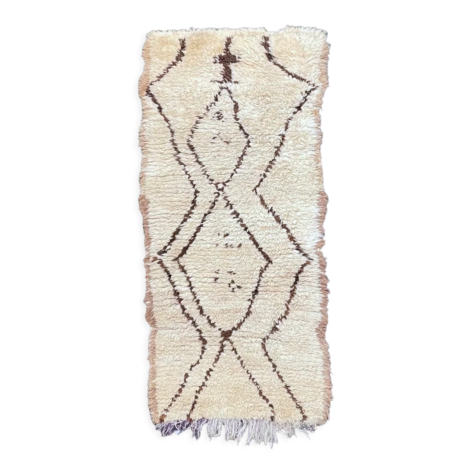 Berber carpet beni ouarain 75x165 cm