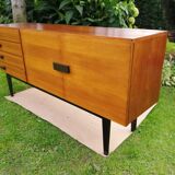Vintage sideboard on high legs, 1960s / 1970s
