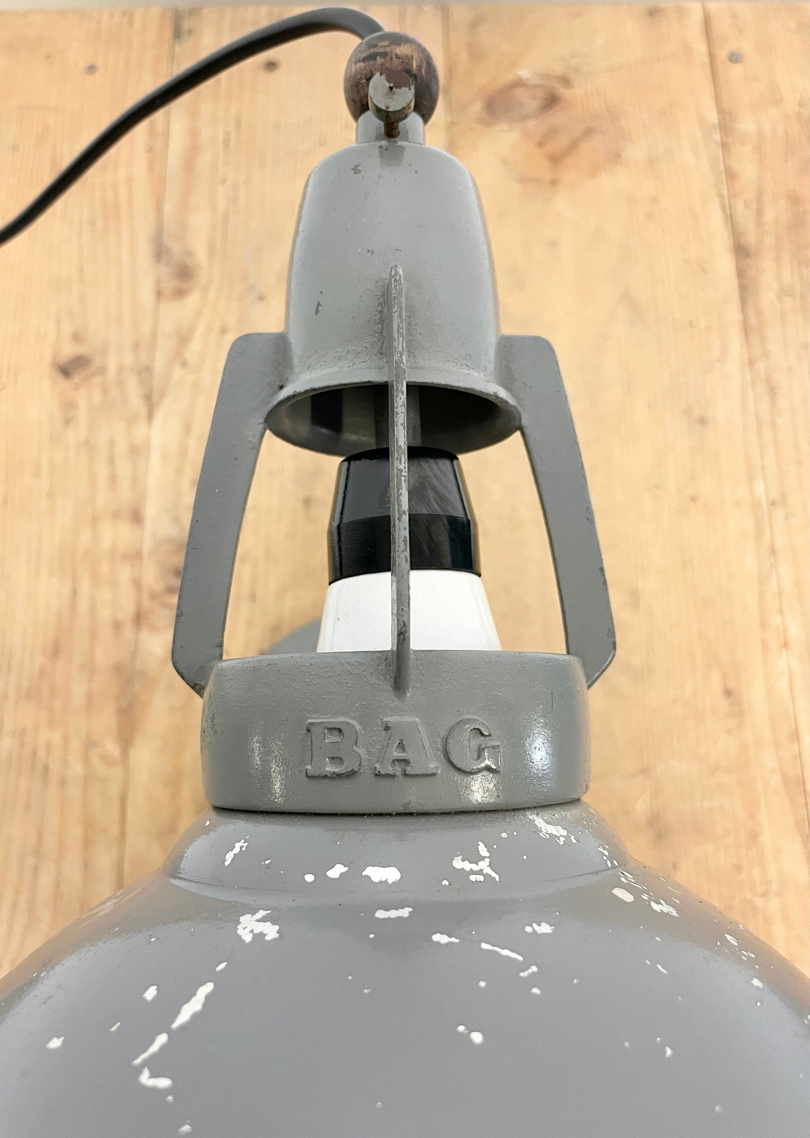 Industrial table lamp from bag turgi, 1950s