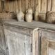 Antique primitive sideboard, side table