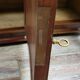 Nancy School: Large Art Nouveau mahogany bookcase buffet