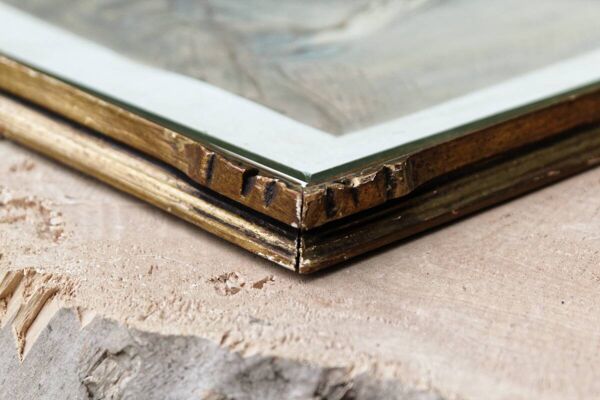 Dessin ''Elégante'' encadré, signé Mario de Goyon