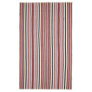 1970s Vintage Turkish Oushak Handmade Wool Cotton Red Area Rug 174x287