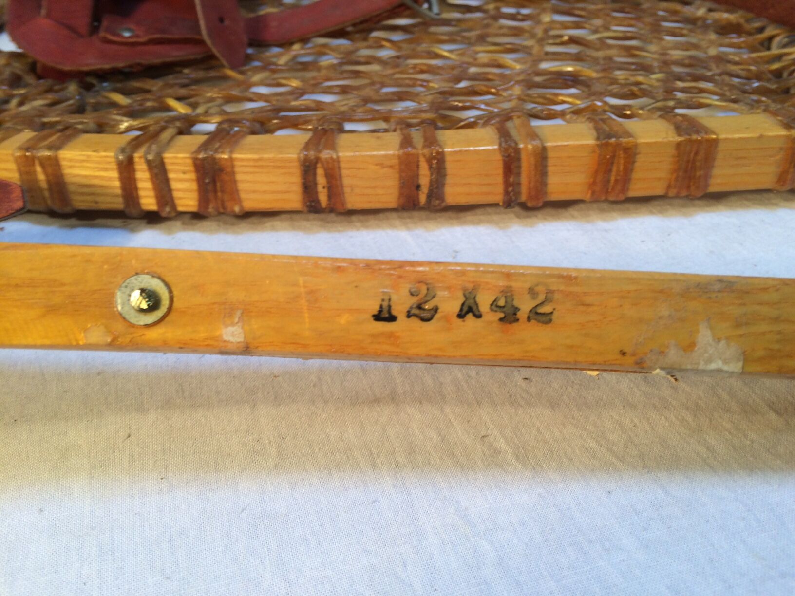 Pair of old Faber Canada snowshoes