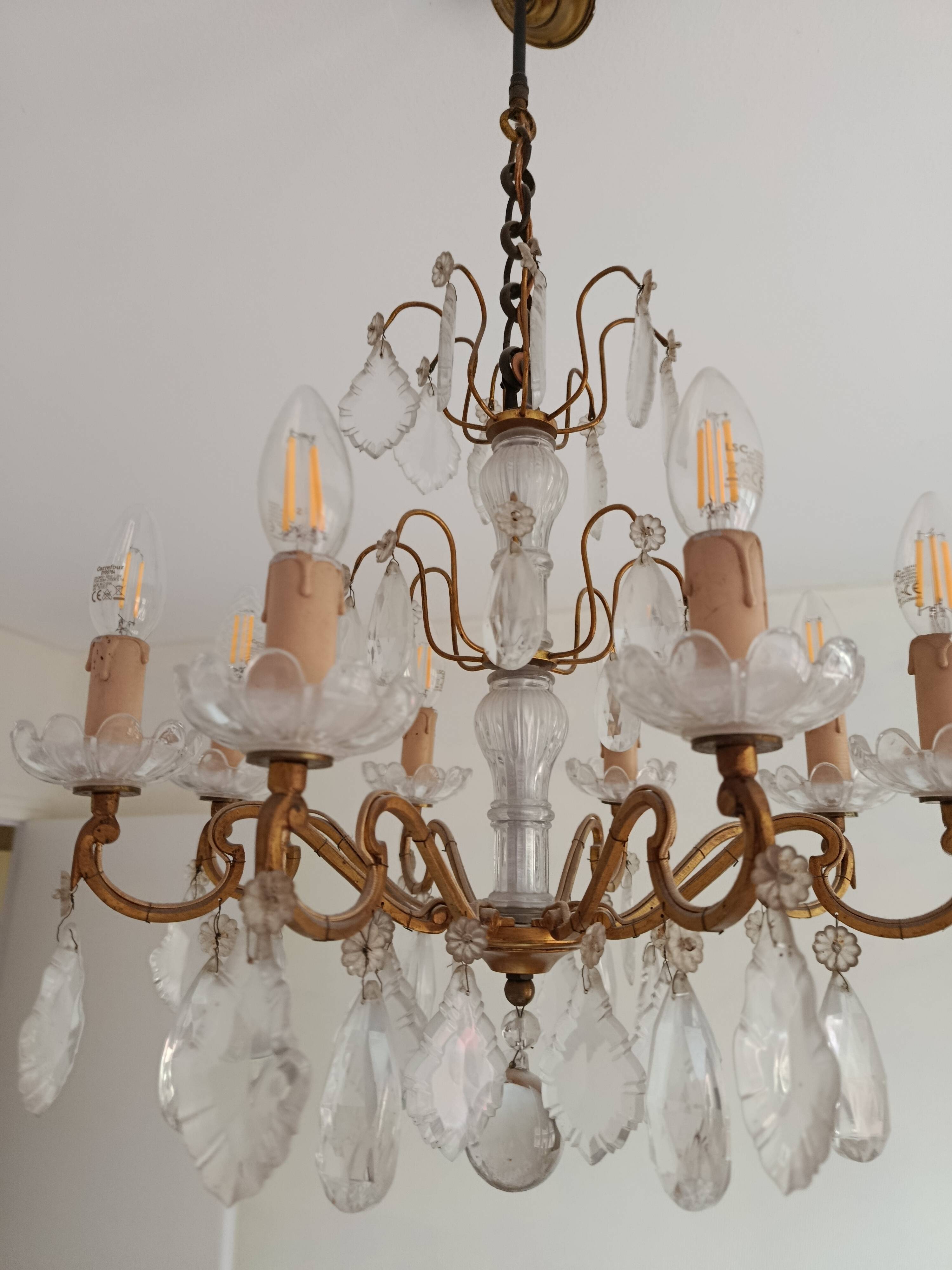 Louis XV style chandelier