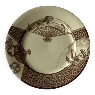 Assiette montée, plat à gâteau Jules vieillard