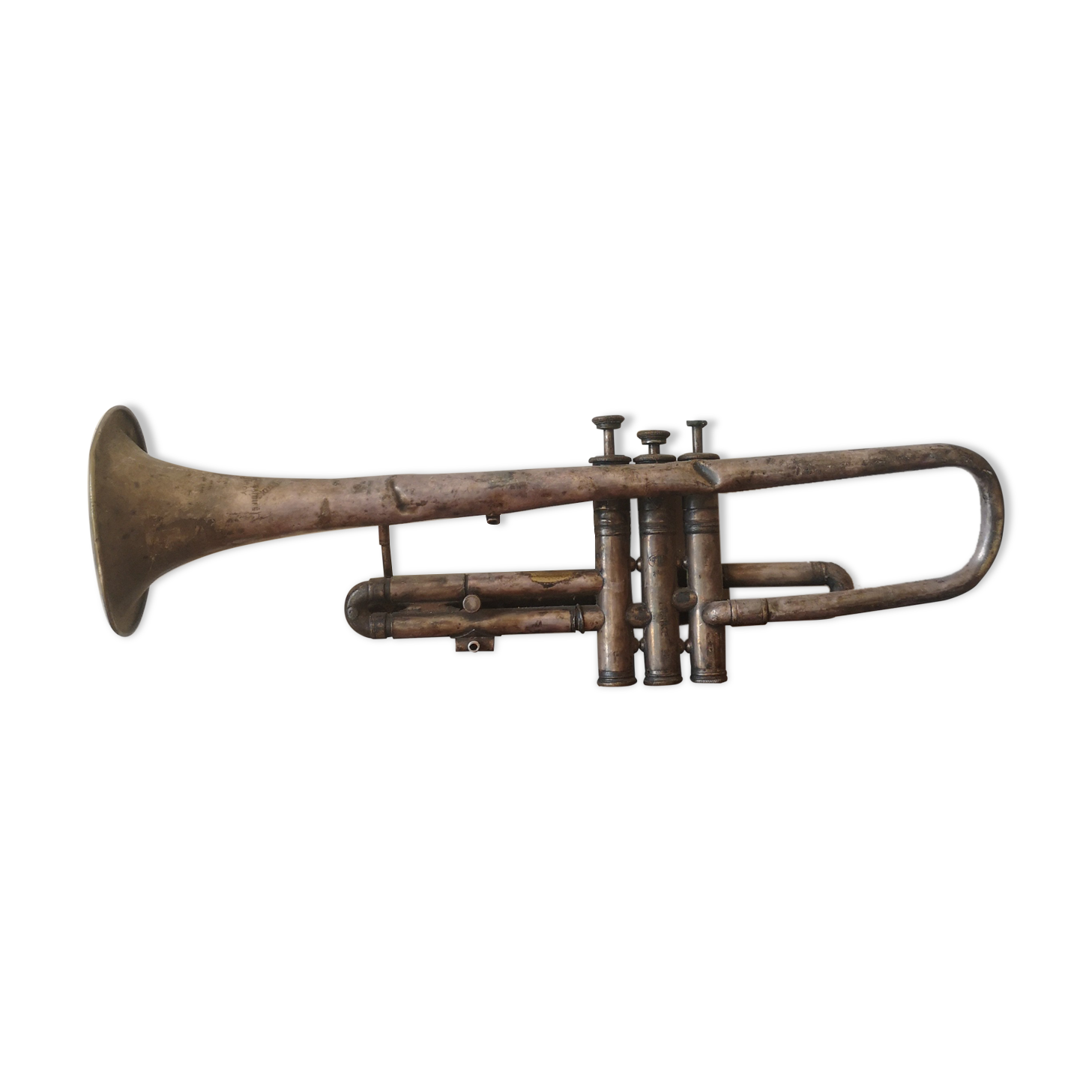 Ancient trumpet Antoine Courtois Paris