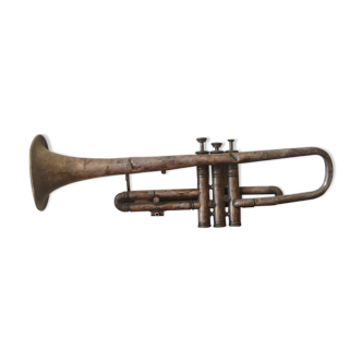 Ancient trumpet Antoine Courtois Paris