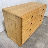 Commode pin Les Arcs 1960