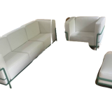 ensemble canapé fauteuil pouf