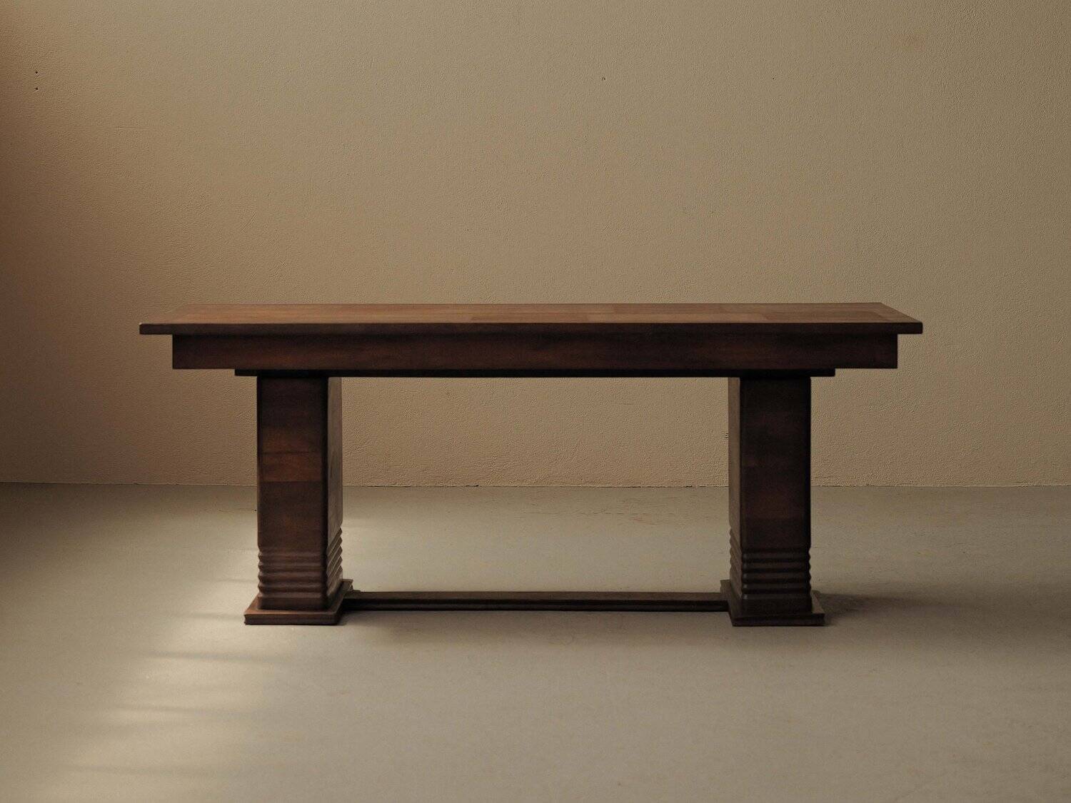 Modernist dining table, France, circa 1940.