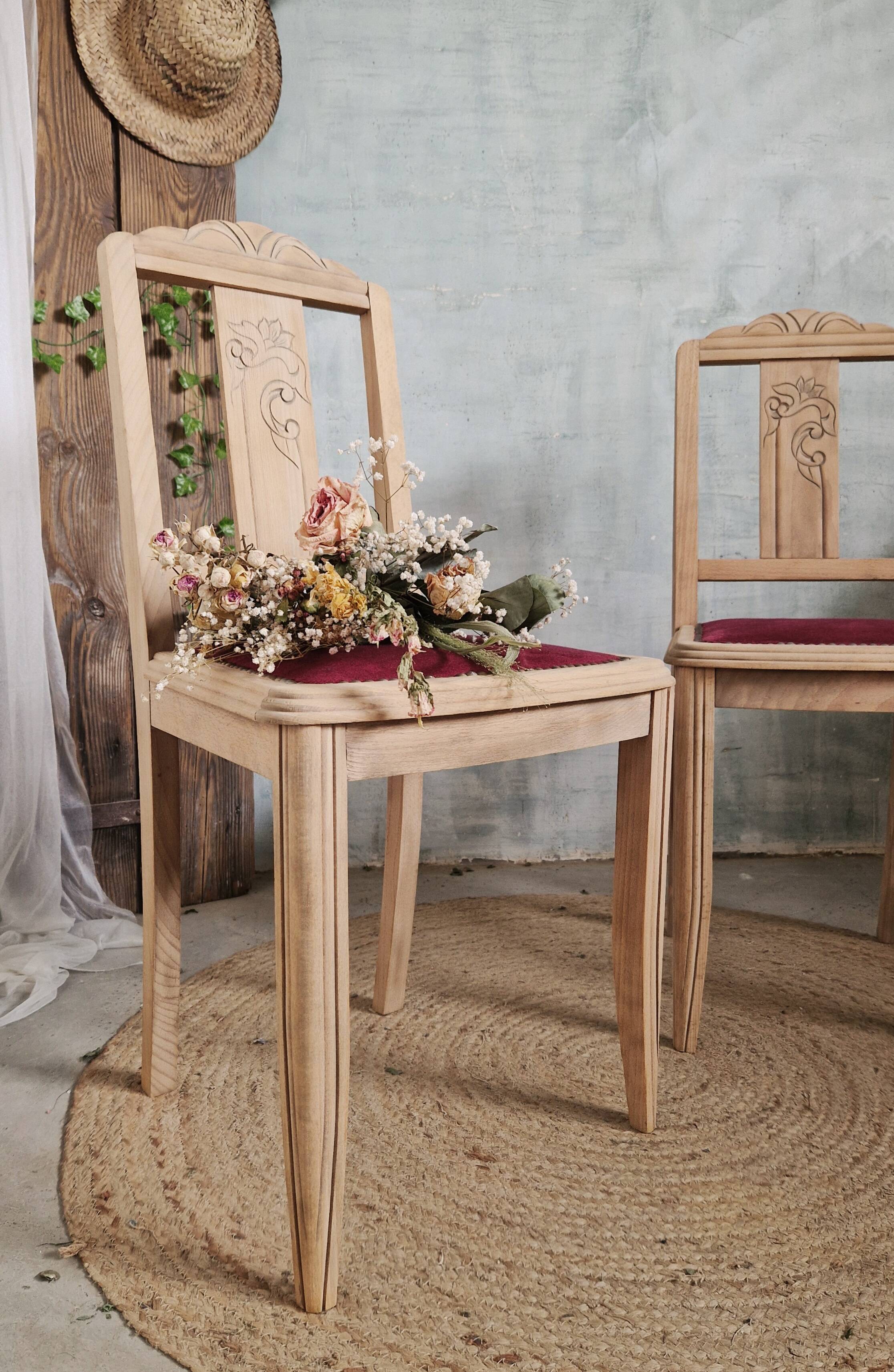 Joli duo de chaises art déco