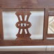 Old "art-deco" teak bench