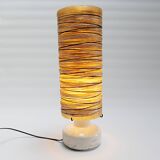 Vintage lamp from the 70s, design 1970s, ACCOLAY ceramic, resin, fiberglass